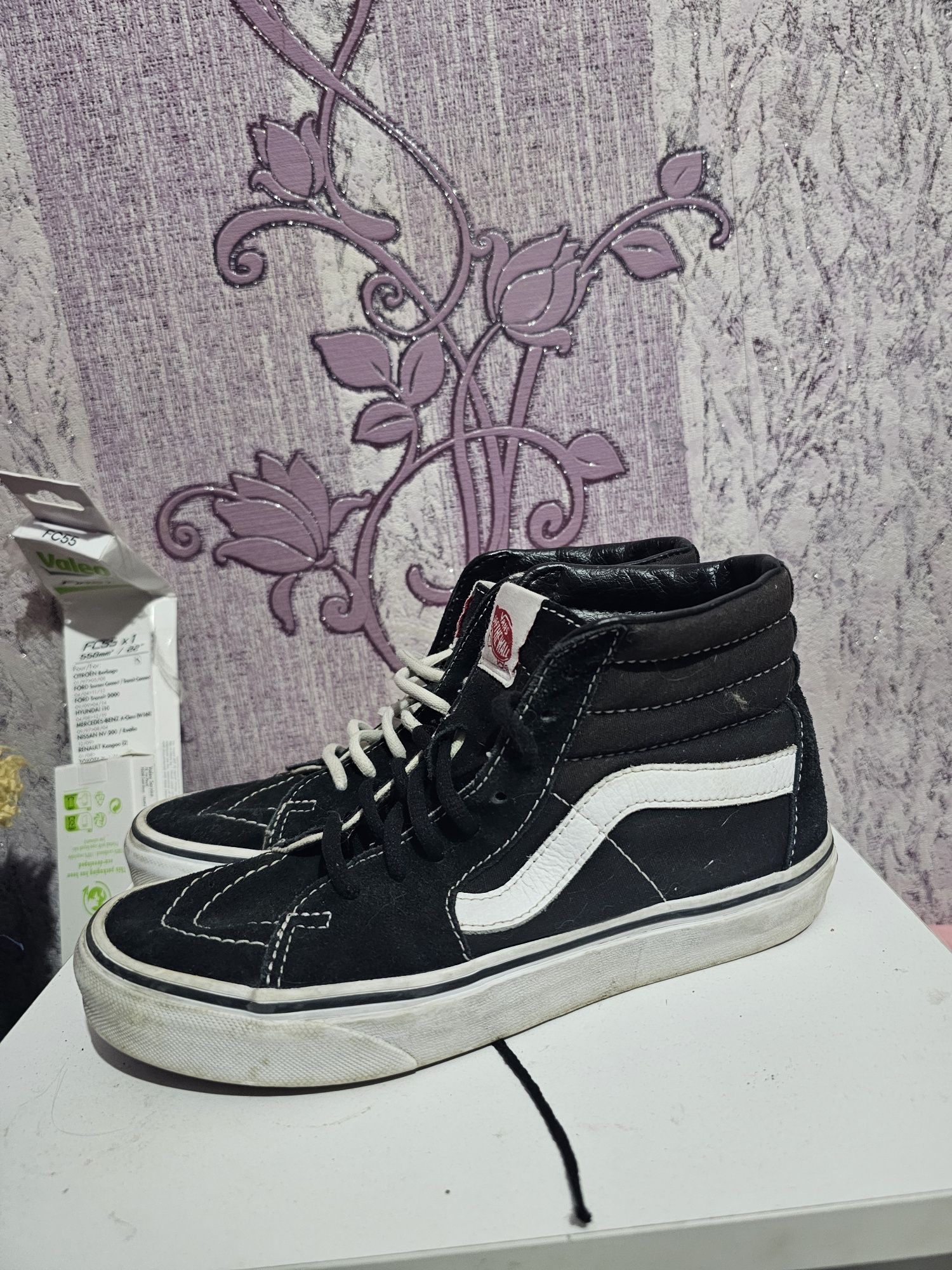 Buty damskie za kostke trampki czarne vans Old skool rozmiar 36.5