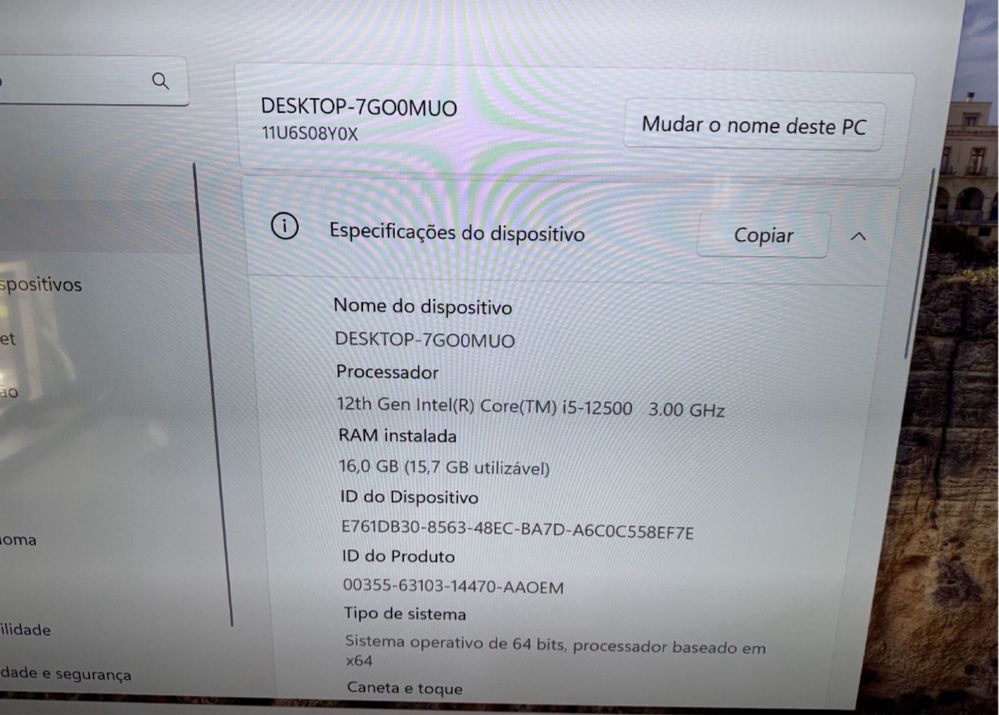 Lenovo ThinkCentre m90q, 15 Gen3-12500 mini pc