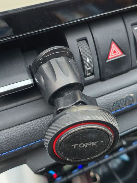 TOPK Magnetic Car Phone Mount uchwyt do kratki - FABRYCZNIE NOWY