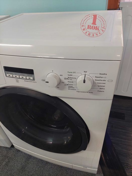 ROK GWARANCJA Pralka Panasonic NA107VC5 7 kg 1000 obr. Wyświetlacz LED