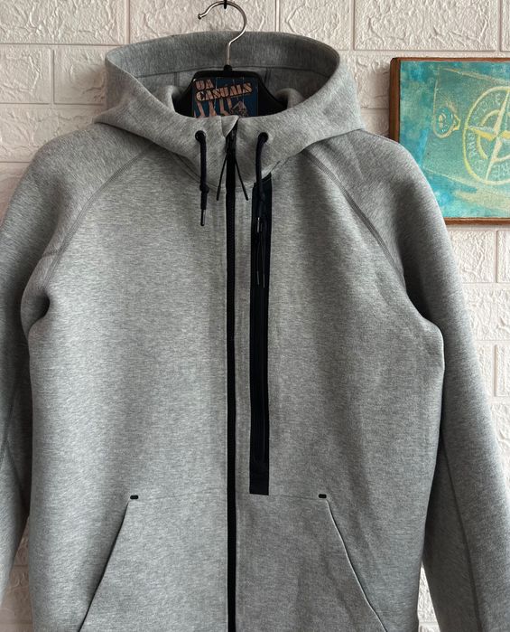 Кофта - бомбер куртка Nike Tech Fleece AW77 3.0 худі рМ-Л