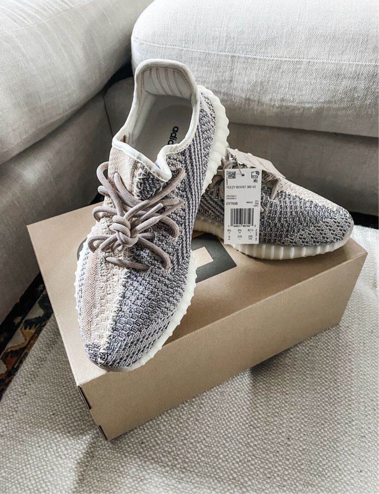 Оригинальные Adidas Yeezy Boost 350 v2 Ash Pearl Original 100%