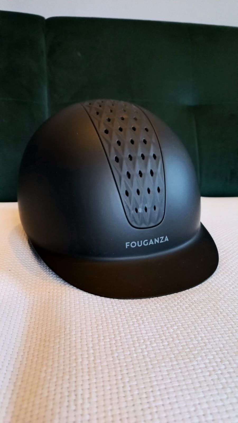 Kask jezdziecki - Fouganza r. 55 - nowy