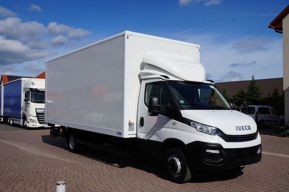 Iveco DAILY 72c18  Automat HI-MATIC Kontener 6 m 117 tys km Wzorowy Stan  72C21 70C21 70C18 Winda 1000 kg LAWETA POMOC DROGOWA