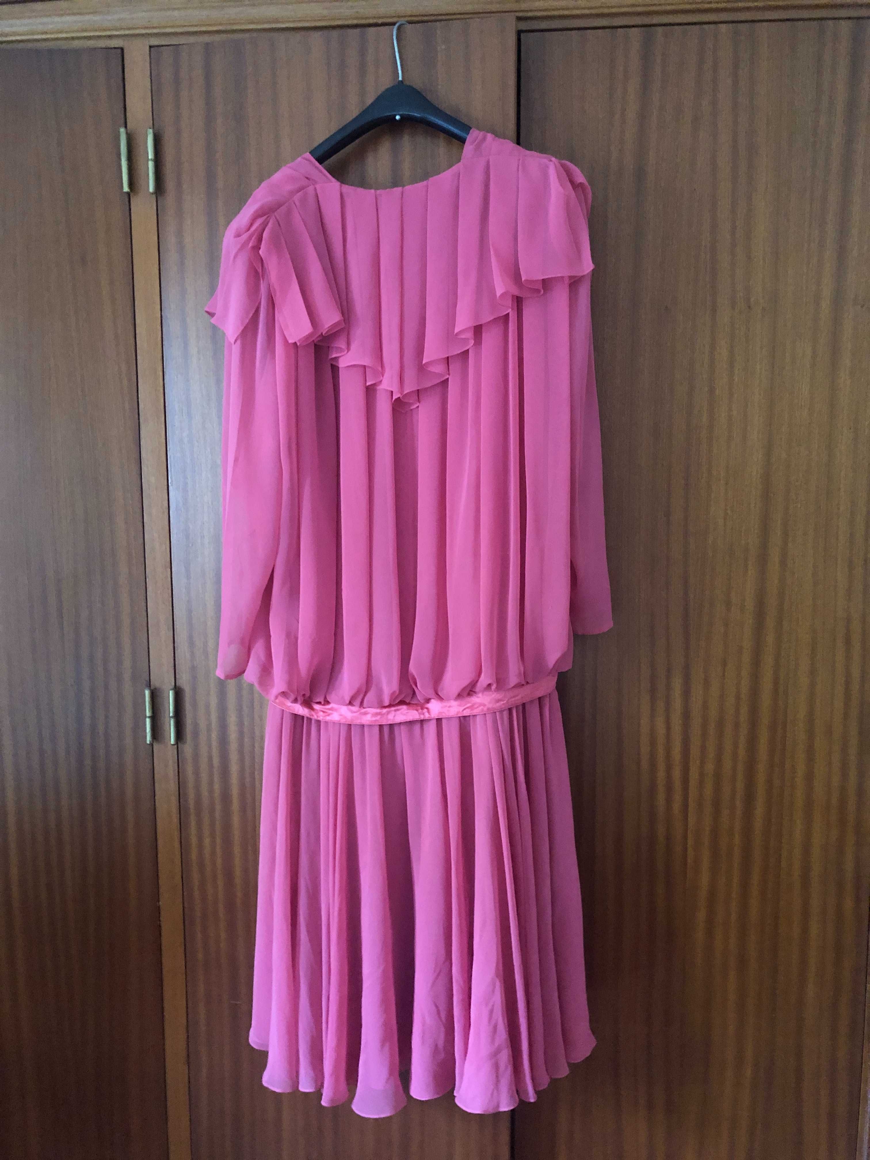 Vestido Cor de Rosa Cerimónia