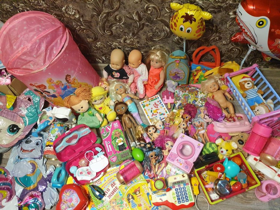 большой пакет лот игрушки кукла беби борн baby born