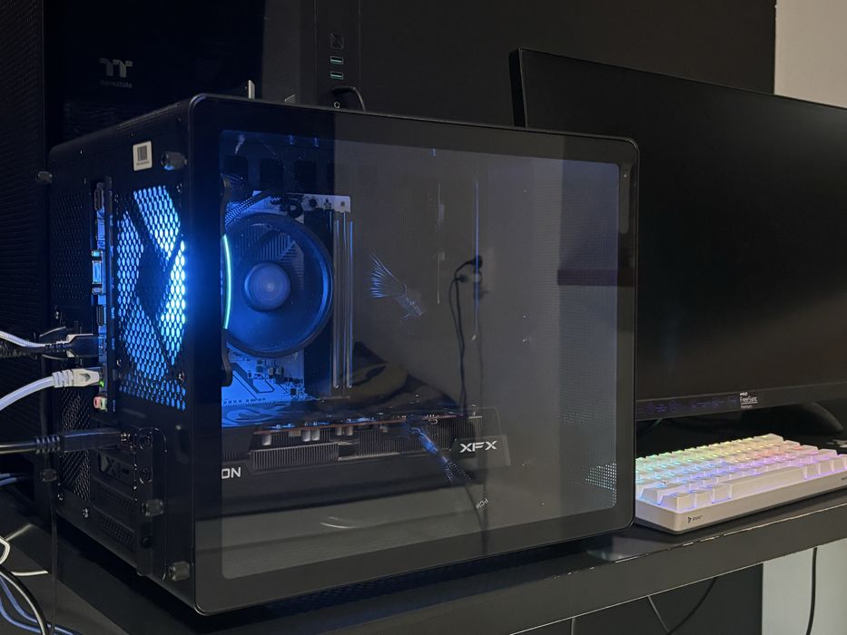 !!PROMOCJA!! KOMPUTER R5 5500, RX 6600XT 8GB, 16GB RAM, M.2 256GB