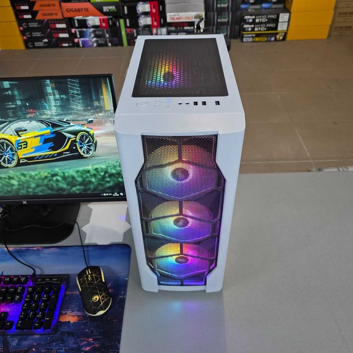 Компютер Новий Ryzen 5 7500f, RTX 5060, 32GB DDR5, SSD 1TB NVMe, B650