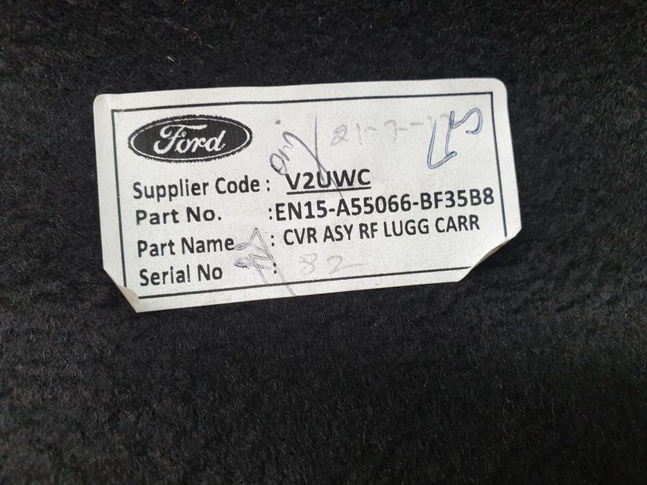 Chapeleira / tampo da mala FORD EcoSport