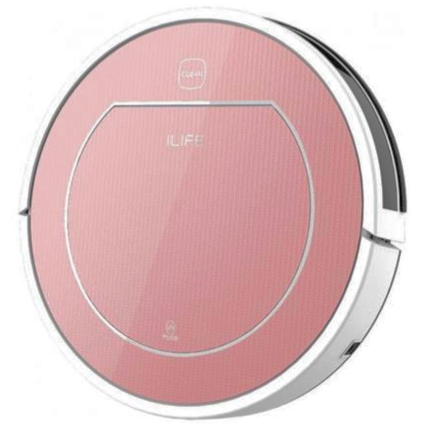 Work Робот-пылесос ILIFE Robot Vacuum V7s plus розовый 4 режима уборки