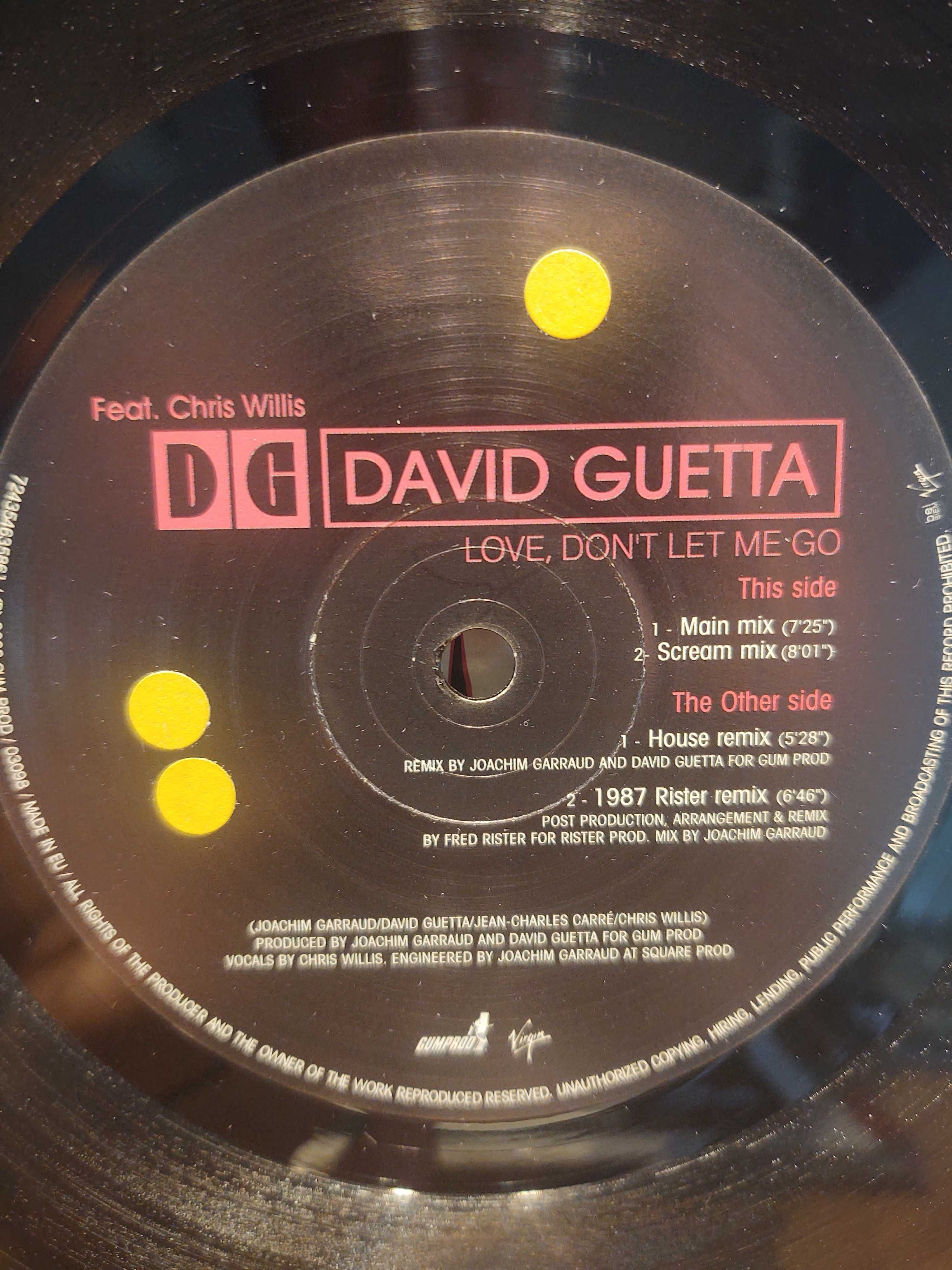 David Guetta Feat. Chris Willis – Love, Don't Let Me Go Winyl