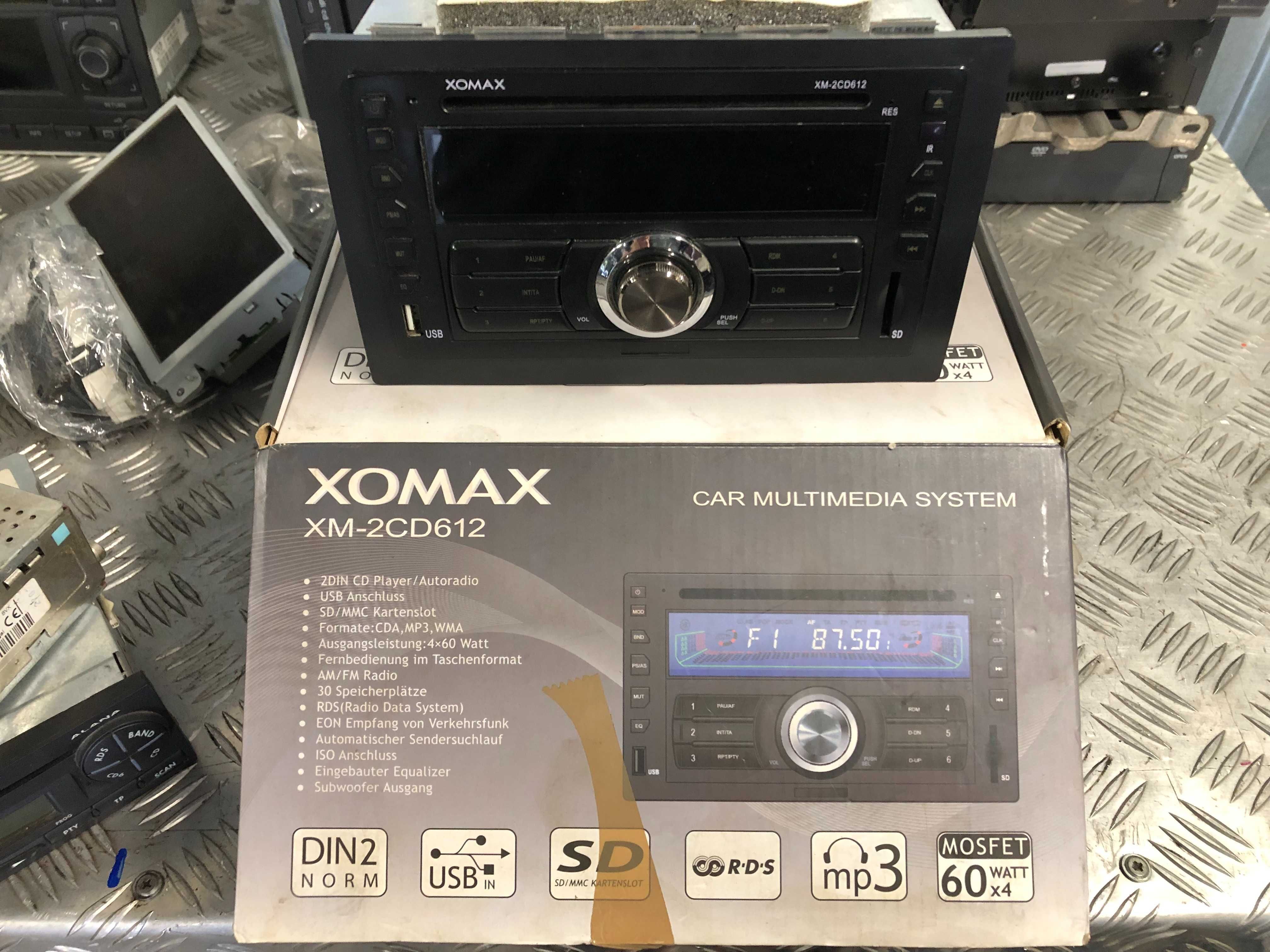 Radio Xomax XM-2CD612