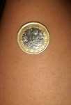 Moeda One pound 2017 Rainha Elizabeth II
