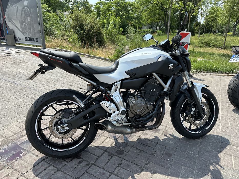 YAMAHA MT 07 kat. A2 idealny stan