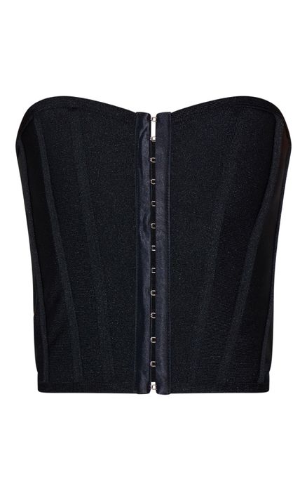 Корсет чорний prettylitlthing