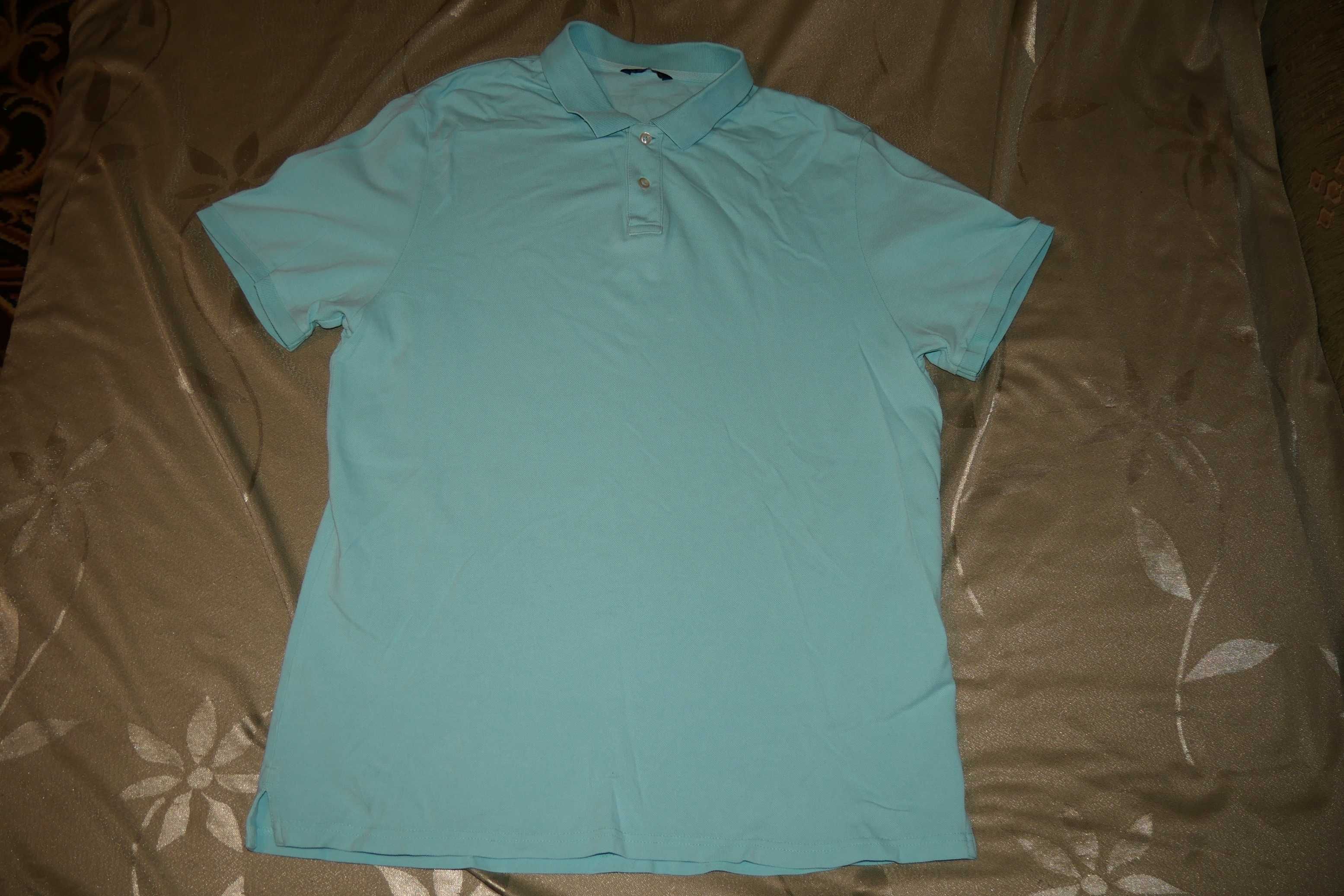 Koszula koszulka polo polówka podkoszulek tshirt z kołnierz C&A XL