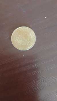 Moneta 10 centów fr
