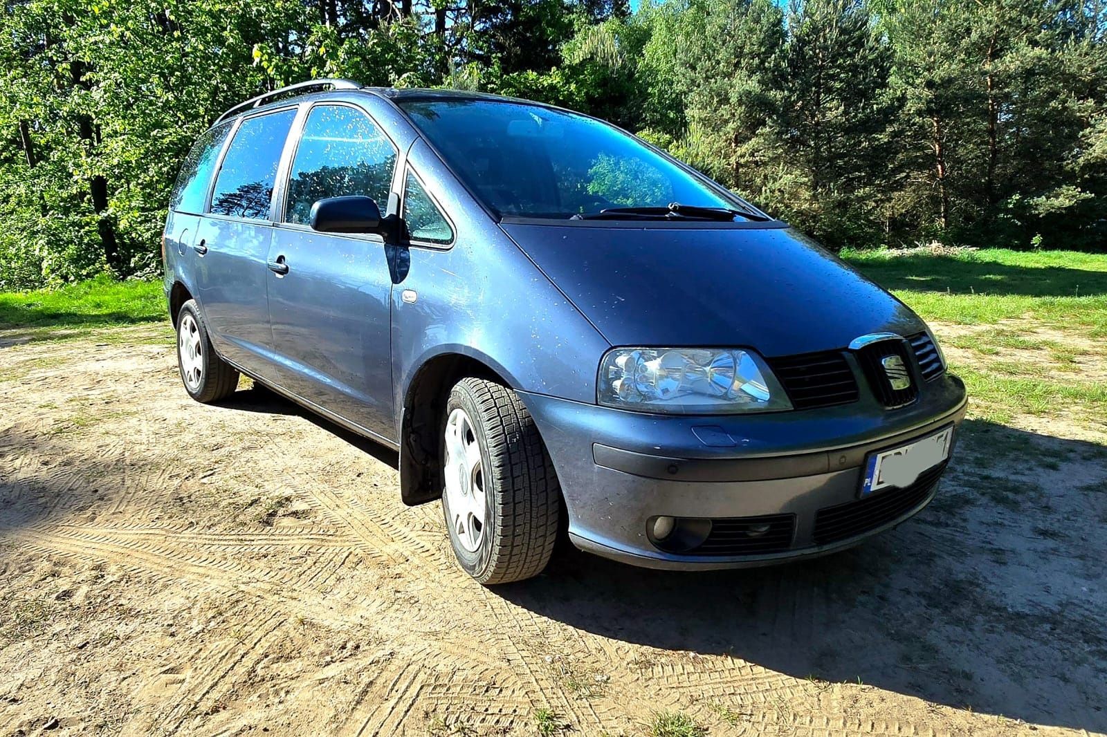 Piękny Seat Alhambra 1,8 turbo nowy gaz 7 osób  MEGA OKAZJA