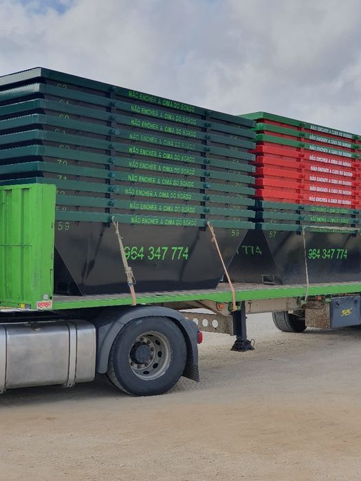 GRÂNDOLA e MELIDES contentores para lixo entulho e resíduos de obras