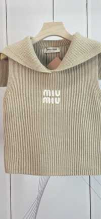 Piękny Sweterek Miu Miu