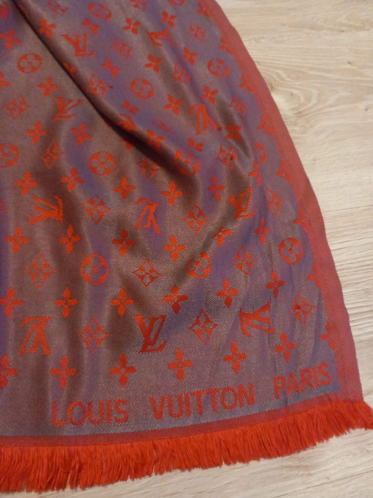 Louis Vuitton szalik kaszmirowy nowy damski