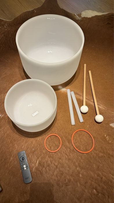 2 Taças de Cristal Sound healing