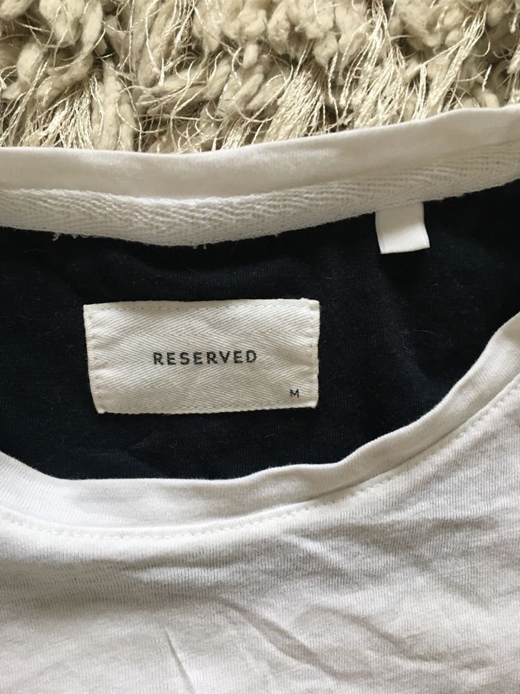 2x koszulki meskie Reserved r.M
