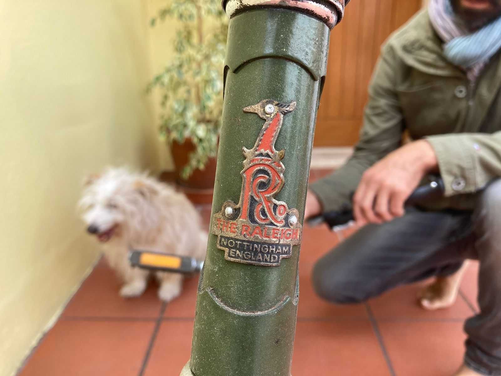 Bicicleta Raleigh Vintage linda.