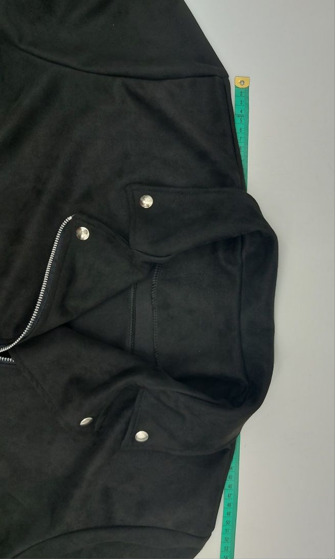 Kurtka bluza ramoneska a la zamsz XXL+ Made in Italy