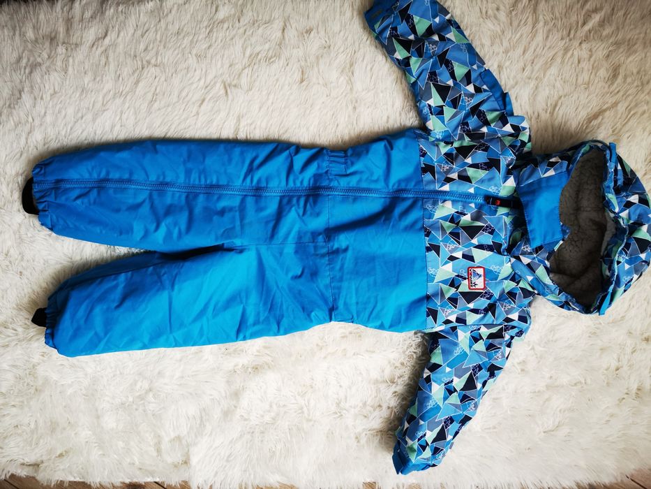 Ciepły zimowy kombinezon dla chłopca 86 92