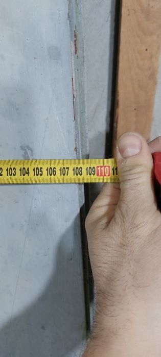 Двері металеві 213×108мм