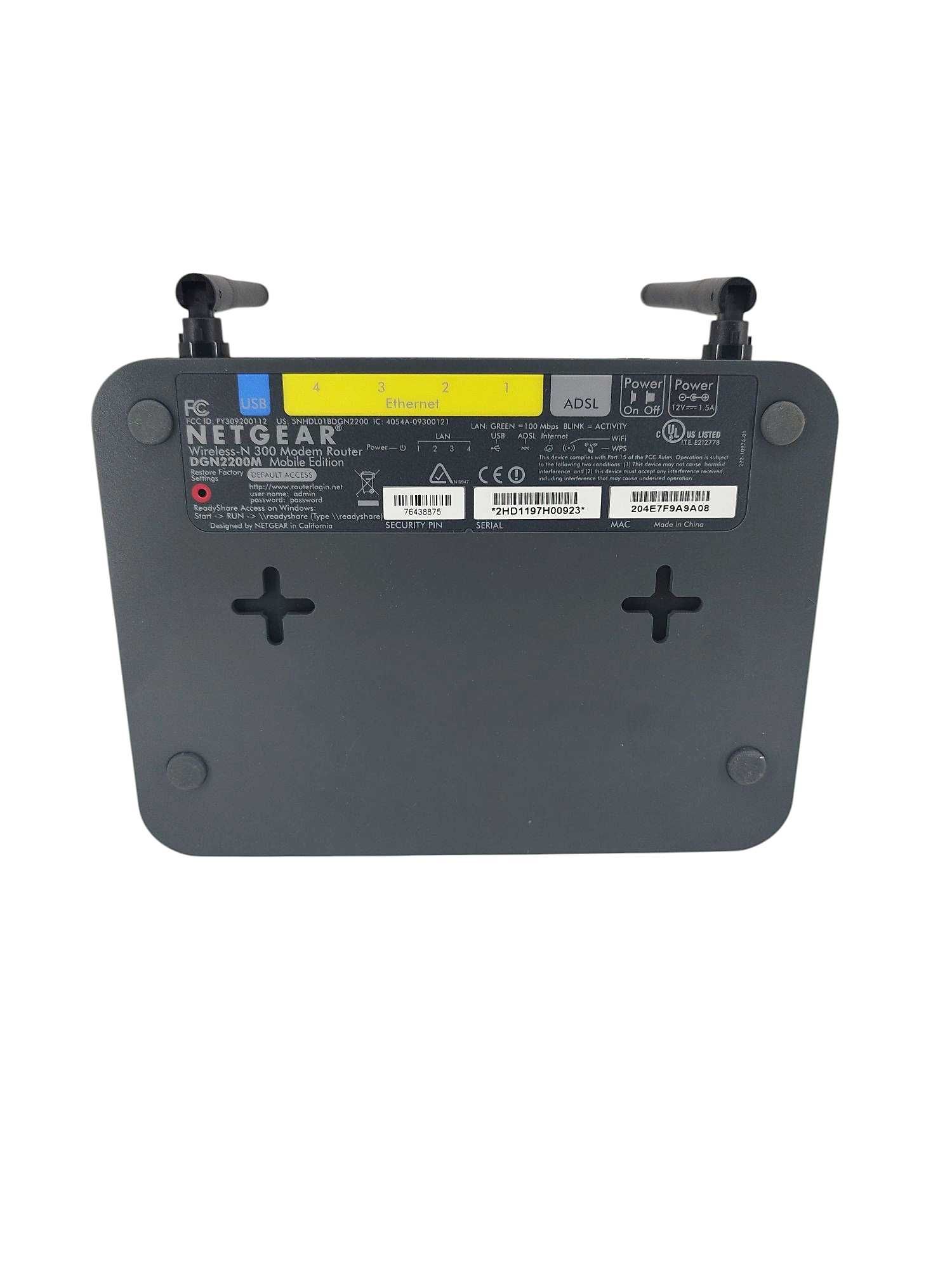 Router ADSL2+ N300 NETGEAR DGN2200