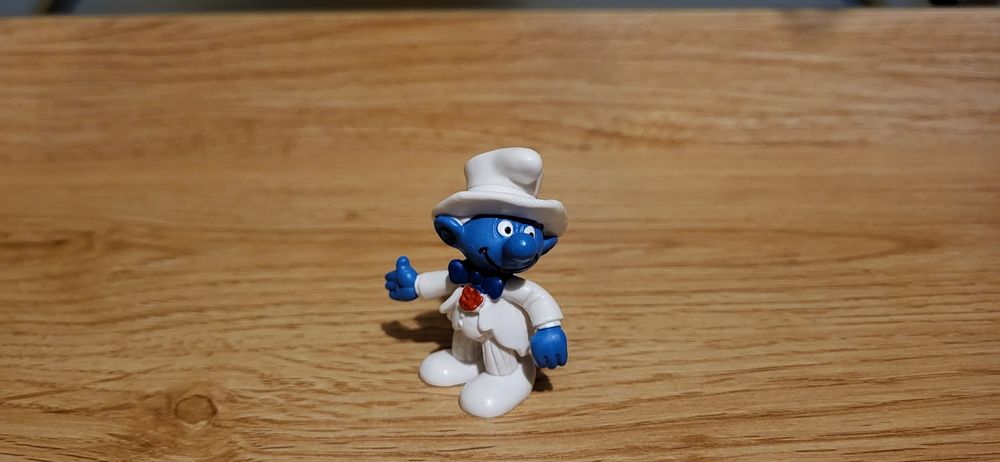 Schleich smerf pan młody figurka unikat wycofany 1991