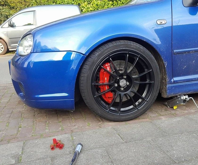 Zaciski Porsche Swap Brembo Z18 BigBrake 334x32 Golf 4 Bora A3 Fabia L
