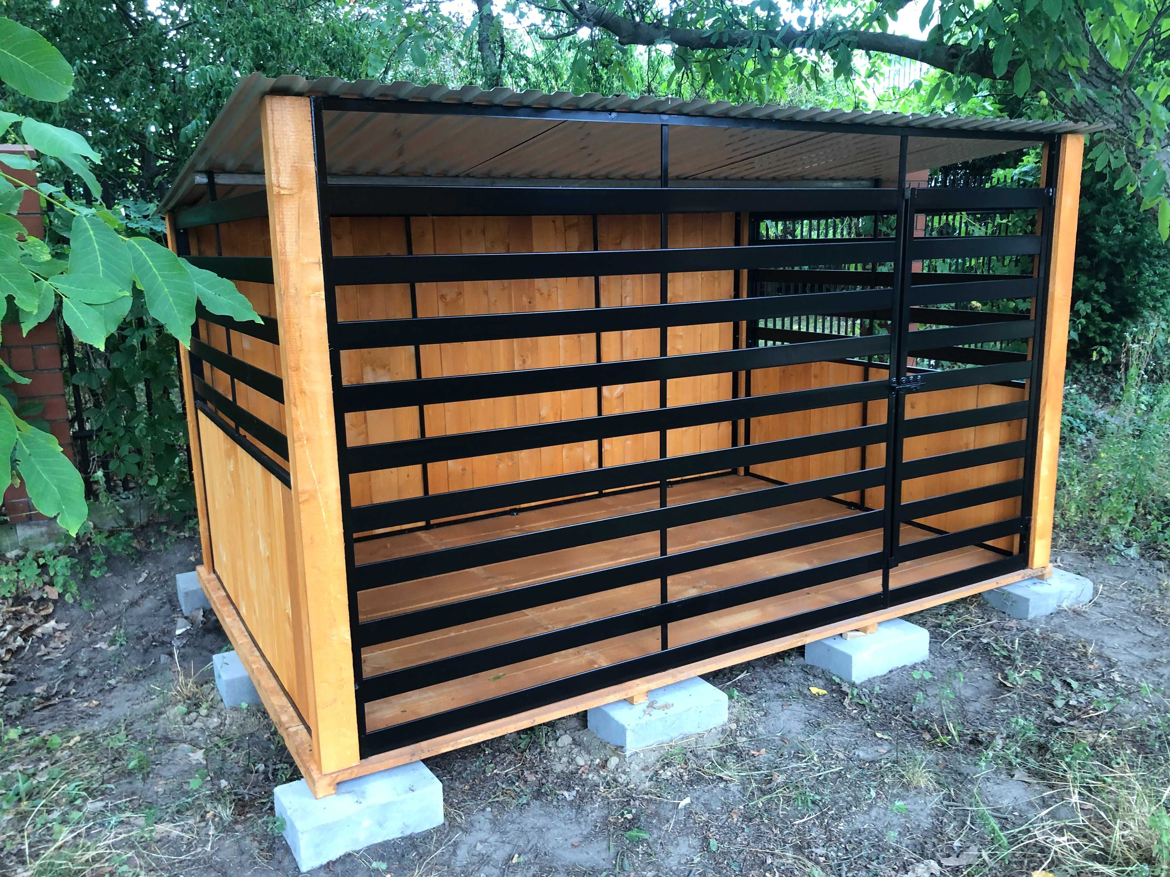 MOCNA STAL-kojec dla psa.
