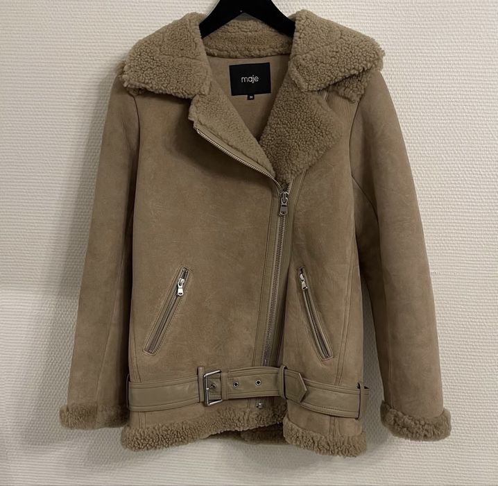 Дублянка Maje натуральна овчина