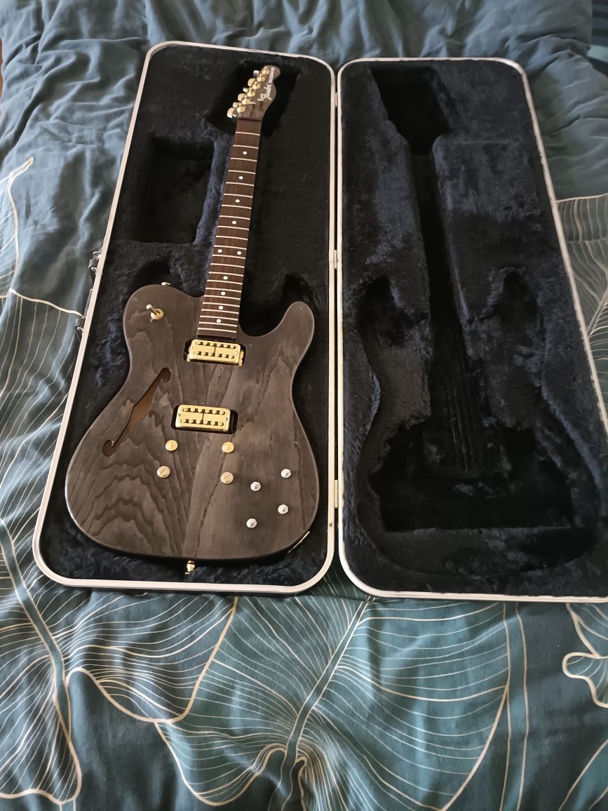 Gitara Fender Stratocaster deluxe, Telecaster case lata 80te