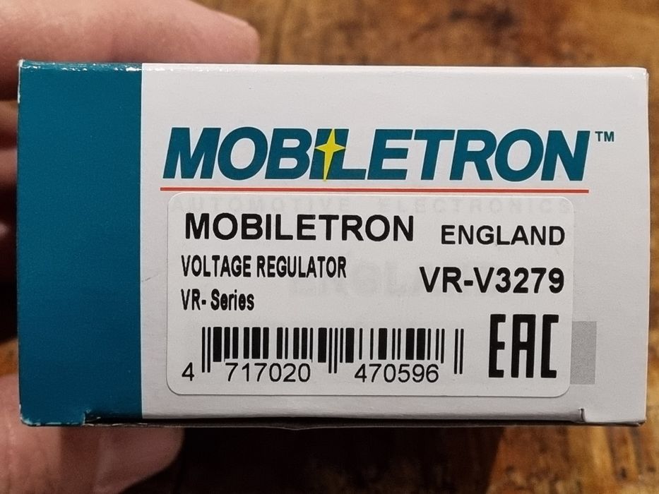 Регулятор напряжения генератора (реле зарядки) VRV3279 Mobiletron