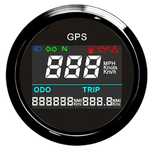 Prędkościomierz GPS, licznik kilometrów, wodoodporny, auto, łódź