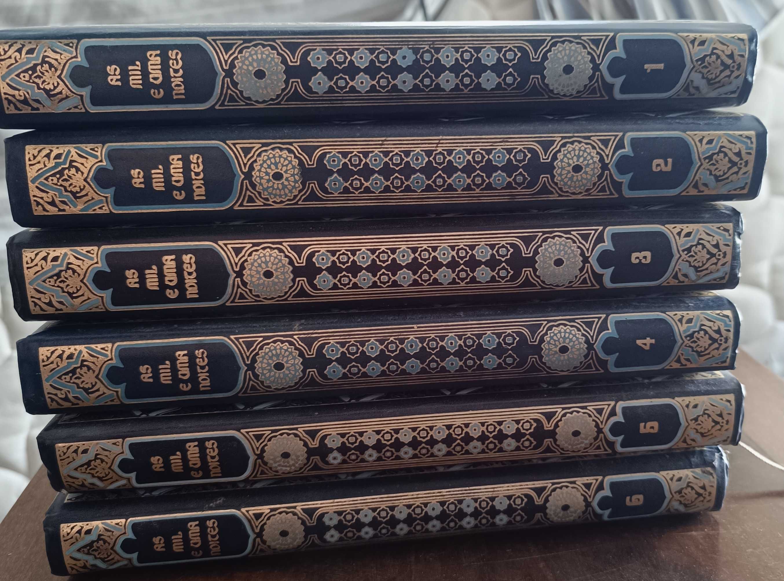 As mil e uma noites em 6 volumes