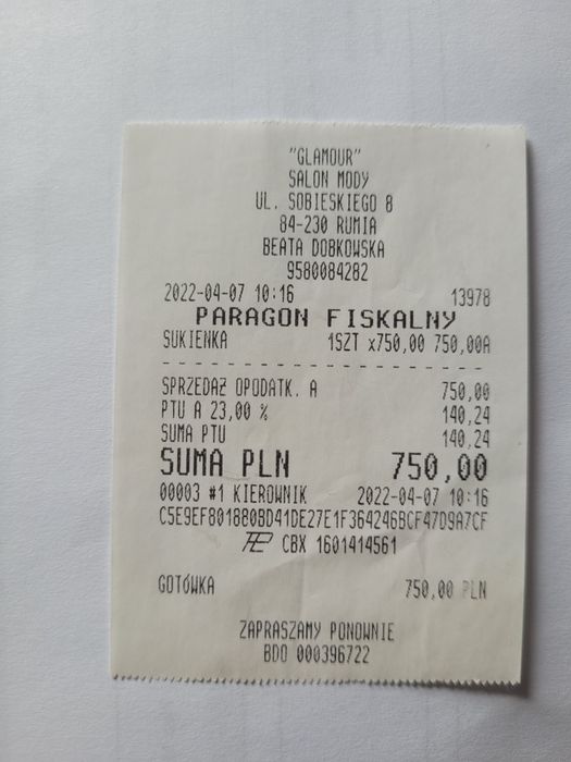 Sukienka komunijna rozm. 146