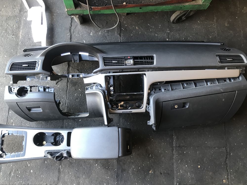 Deska kokpit Vw Passat B7 USA 2014r AirBag