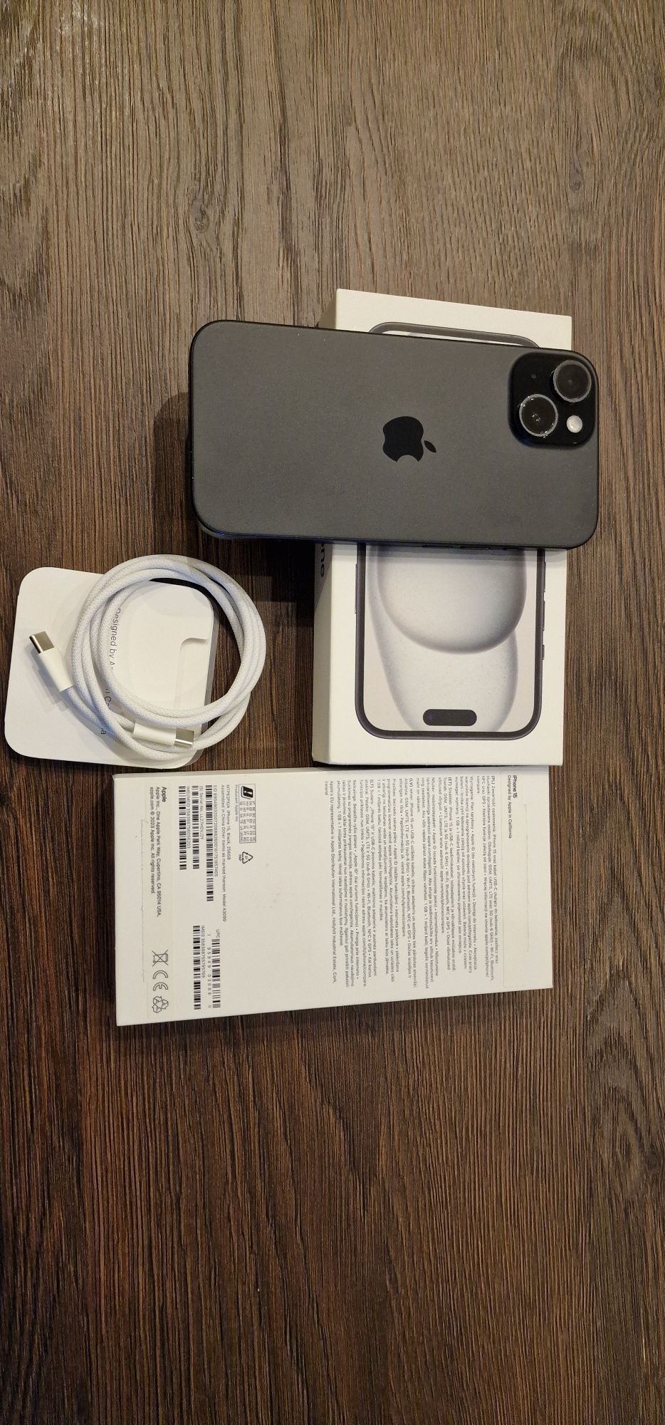 iPhone 15 256gb czarny