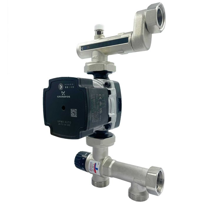 Grupa Mieszająca 1'' Pompowa Do Podłogówki Do Rozdzielaczy Barberi