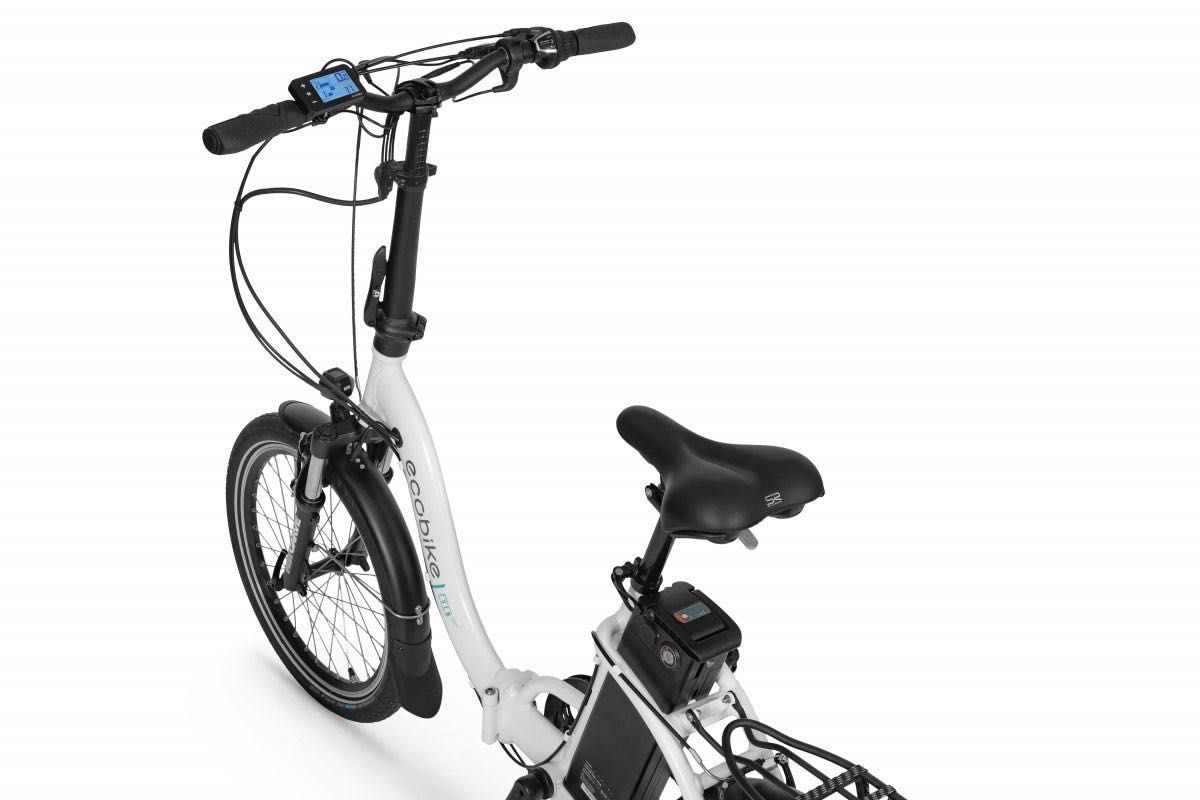 Rower elektryczny składany Ecobike Even White