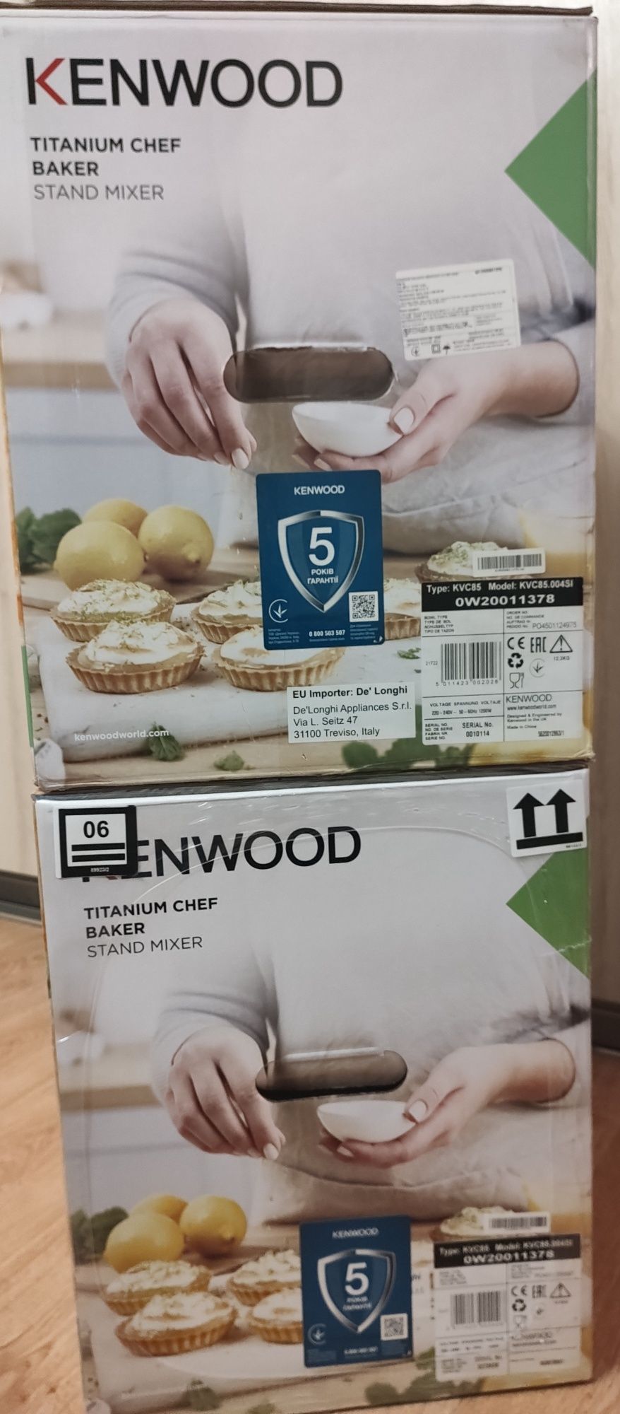 Кухонная машина Kenwood KVC 85.004 SI Titanium Chef Baker