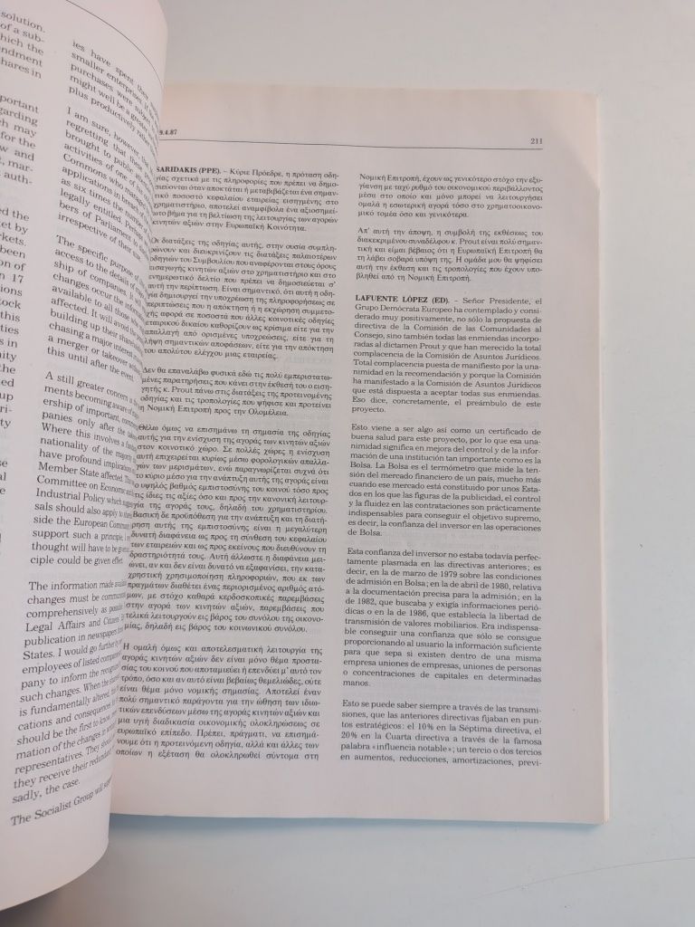 Relato integral das sessões  / Volleding verslag der vergaderingen