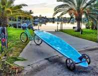 Reboque bicicleta prancha de surf - Supwheels Carrier Evolution