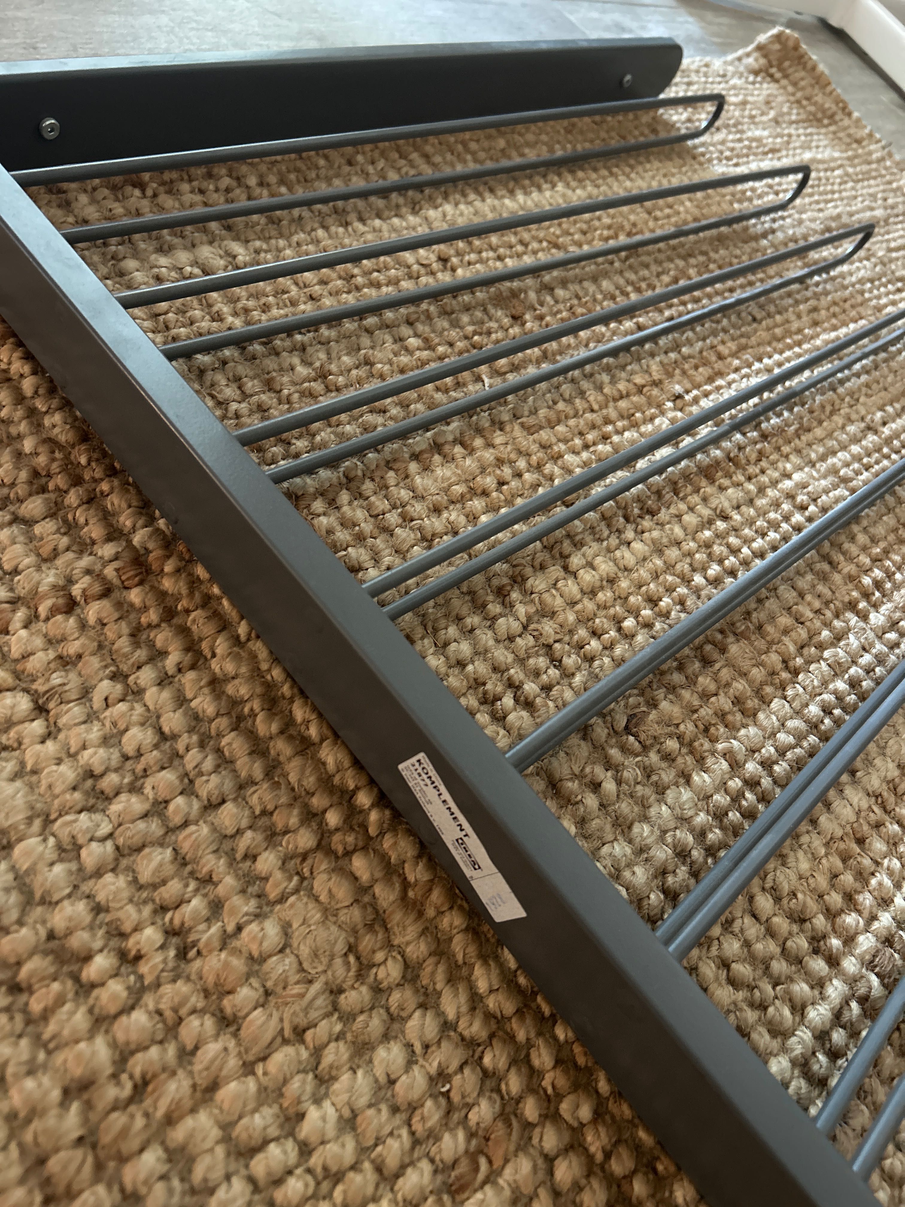 Prateleira calças komplement ikea