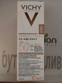 Vichy. Капіталь солей. Spf50+ з тонуючим пігментом